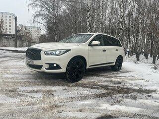2016 Infiniti QX60 I Рестайлинг, белый, 1930000 рублей, вид 1