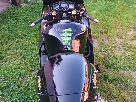 2003 Kawasaki ZX-12 Ninja, чёрный, 550000 рублей, вид 4