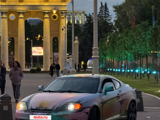 2003 Hyundai Tiburon II (GK), серебристый, 500000 рублей, вид 1