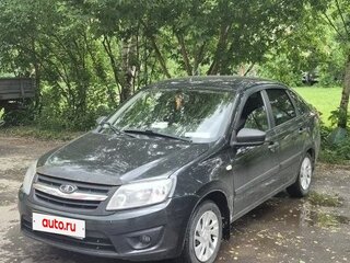 2017 Lada (ВАЗ) Granta I, чёрный, 600000 рублей, вид 1
