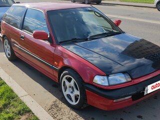 1991 Honda Civic IV, красный, 1400000 рублей, вид 2