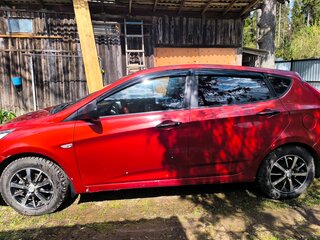 2012 Hyundai Solaris I, красный, 500000 рублей, вид 4