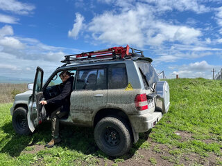 2004 Mitsubishi Pajero Pinin, серый, 350000 рублей, вид 2