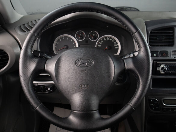 2008 Hyundai Santa Fe Classic Classic, чёрный - вид 8