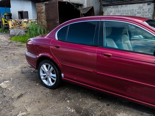 2007 Jaguar X-Type I, красный, 550000 рублей, вид 3