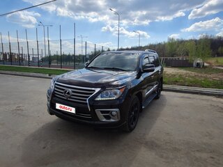 2012 Lexus LX 570 III Рестайлинг, чёрный, 4250000 рублей, вид 2