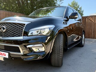 2015 Infiniti QX80 I Рестайлинг, чёрный, 3300000 рублей, вид 3