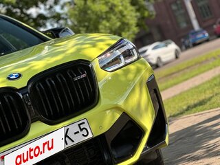 2021 BMW X3 M Competition I (F97) Рестайлинг, жёлтый, 6750000 рублей, вид 4