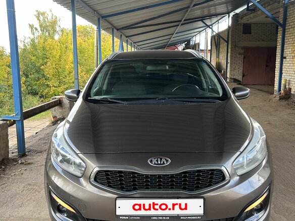 2017 Kia Ceed II Рестайлинг, коричневый - вид 1