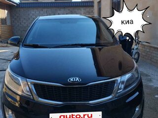 2014 Kia Rio 4-speed III, чёрный, 800000 рублей, вид 2