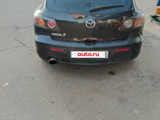 2006 Mazda 3 I (BK), чёрный, 185000 рублей, вид 4