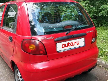 2010 Daewoo Matiz I Рестайлинг, красный, 240000 рублей, вид 5