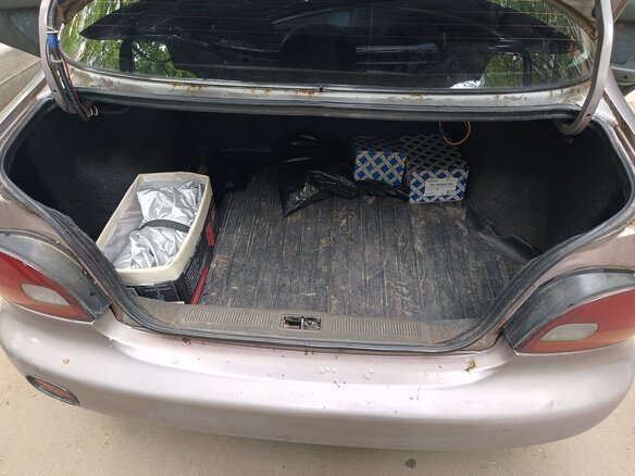 1996 Hyundai Accent I, серебристый, 120000 рублей - вид 9