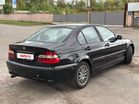 2003 BMW 3 серии 318i IV (E46) Рестайлинг, чёрный, 575000 рублей, вид 3