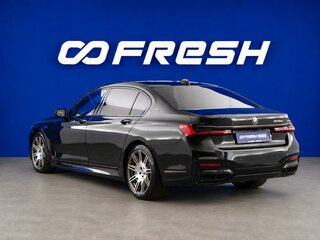 2019 BMW 7 серии Long M760Li xDrive VI (G11/G12) Рестайлинг, чёрный, 6340055 рублей, вид 2