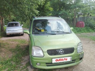2001 Opel Agila A, зелёный, 170000 рублей, вид 1