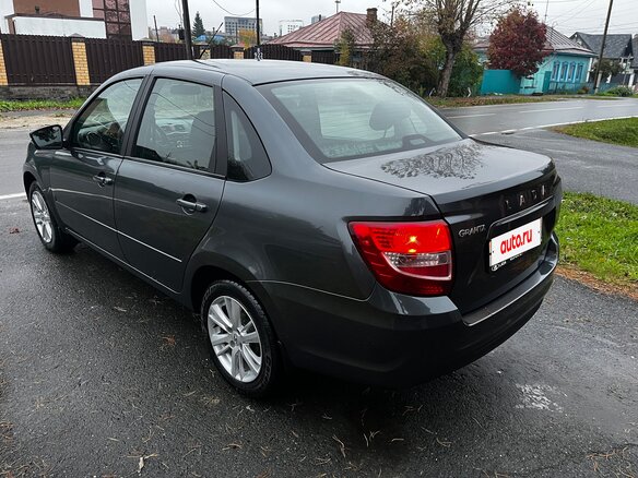 2024 Lada (ВАЗ) Granta I Рестайлинг, серый, 879000 рублей - вид 11