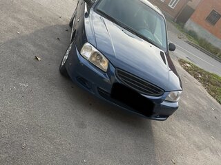 2008 Hyundai Accent ТагАЗ II, синий, 450000 рублей, вид 1