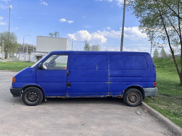 1993 Volkswagen Transporter, синий, 250000 рублей - вид 6
