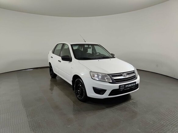 2017 Lada (ВАЗ) Granta I, белый - вид 2
