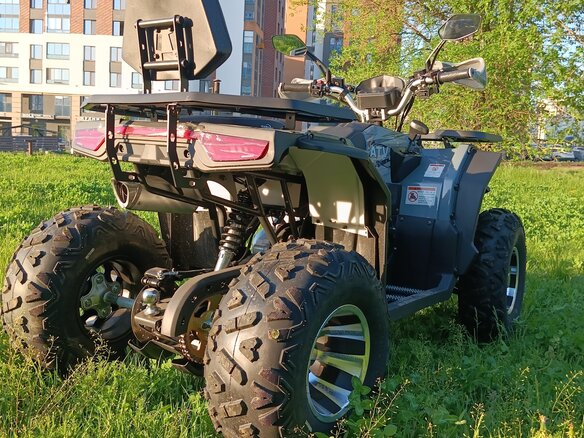 2025 Loncin XWolf 200, серый, 180000 рублей - вид 5