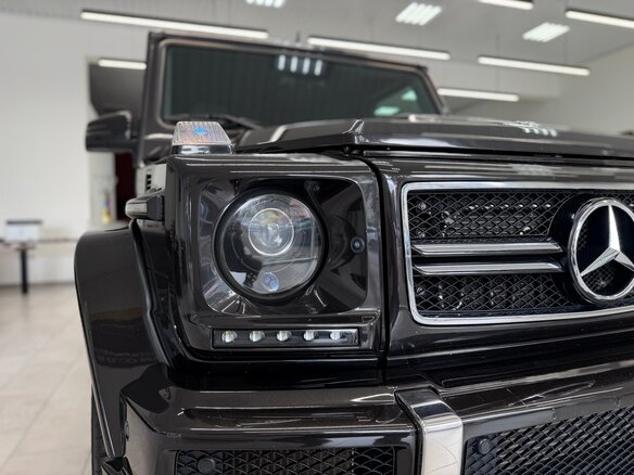 2012 Mercedes-Benz G-Класс AMG 63 AMG I (W463) Рестайлинг 2, чёрный - вид 2