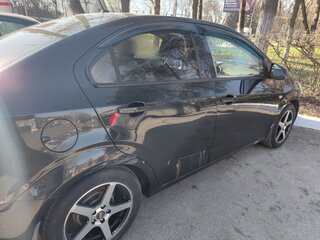 2013 Chevrolet Aveo II, чёрный, 590000 рублей, вид 5