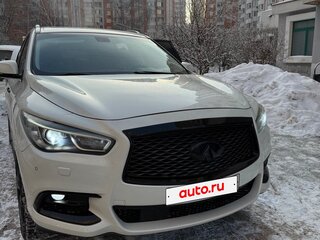 2016 Infiniti QX60 I Рестайлинг, белый, 1930000 рублей, вид 2