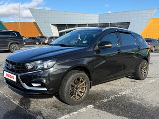 2018 Lada (ВАЗ) Vesta SW I, чёрный, 725000 рублей, вид 2