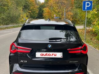 2022 BMW X3 25i xDrive III (G01) Рестайлинг, синий, 5300000 рублей, вид 4