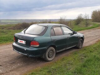 1997 Hyundai Accent I, зелёный, 115000 рублей, вид 5
