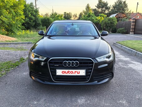 2011 Audi A6 IV (C7), чёрный, 1390000 рублей, вид 2