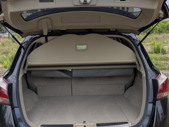 2012 Nissan Murano II (Z51) Рестайлинг 2, чёрный - вид 14
