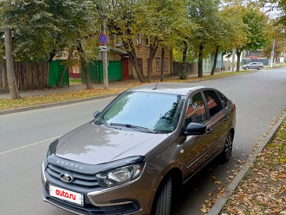 2020 Lada (ВАЗ) Granta I Рестайлинг, коричневый - вид 3
