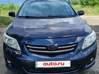 2008 Toyota Corolla AMT X (E140, E150), синий, 610000 рублей, вид 3