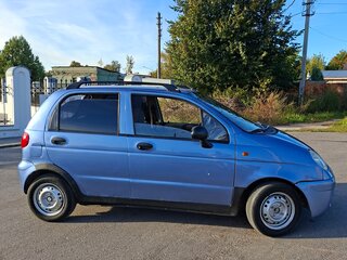 2008 Daewoo Matiz I Рестайлинг, синий, 180000 рублей, вид 3