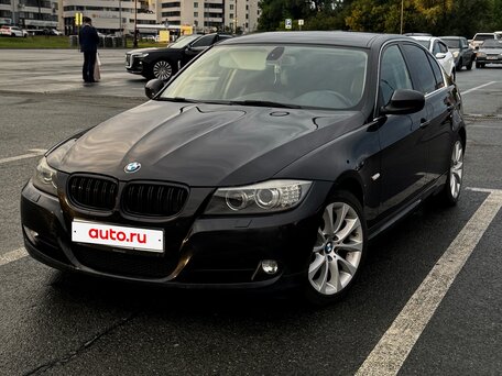 2012 BMW 3 серии 320i V (E90/E91/E92/E93) Рестайлинг, чёрный, 1120000 рублей, вид 1