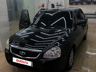 2016 Lada (ВАЗ) Priora I Рестайлинг, чёрный, 630000 рублей, вид 1