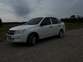 2016 Lada (ВАЗ) Granta I, белый, 300000 рублей, вид 5
