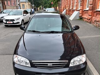 2008 Kia Spectra I Рестайлинг 2, чёрный, 575000 рублей, вид 1