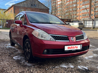 2005 Nissan Tiida I, красный, 450000 рублей, вид 1