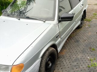 2002 Lada (ВАЗ) 2115, серебристый, 45000 рублей, вид 4