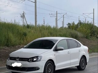 2012 Volkswagen Polo V, белый, 585000 рублей, вид 4