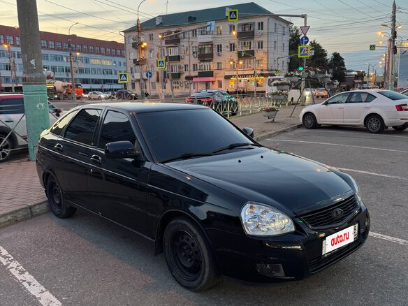2010 Lada (ВАЗ) Priora I, чёрный, 260000 рублей - вид 5