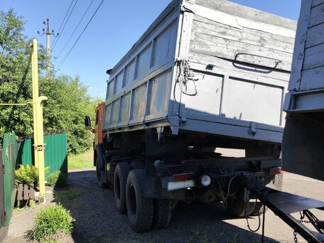 1986 КамАЗ 55102, оранжевый, 1000000 рублей, вид 3