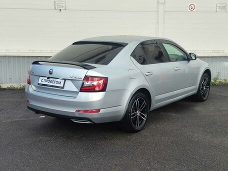 2013 Skoda Octavia III (A7), серебристый, 965000 рублей, вид 4