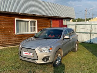 2013 Mitsubishi ASX I Рестайлинг, серебристый, 1500000 рублей, вид 2