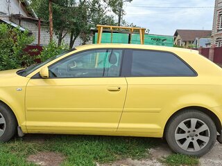 2007 Audi A3 II (8P) Рестайлинг 1, жёлтый, 560000 рублей, вид 4
