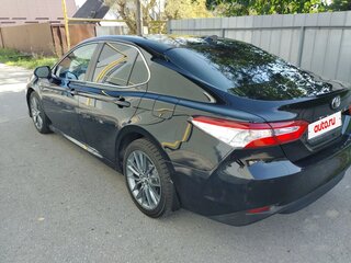 2021 Toyota Camry VIII (XV70) Рестайлинг, чёрный, 2730000 рублей, вид 3