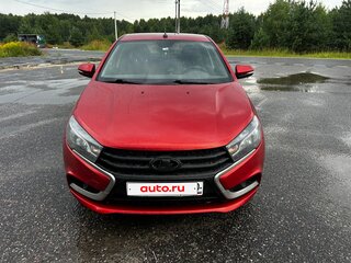 2018 Lada (ВАЗ) Vesta I, красный, 600000 рублей, вид 3